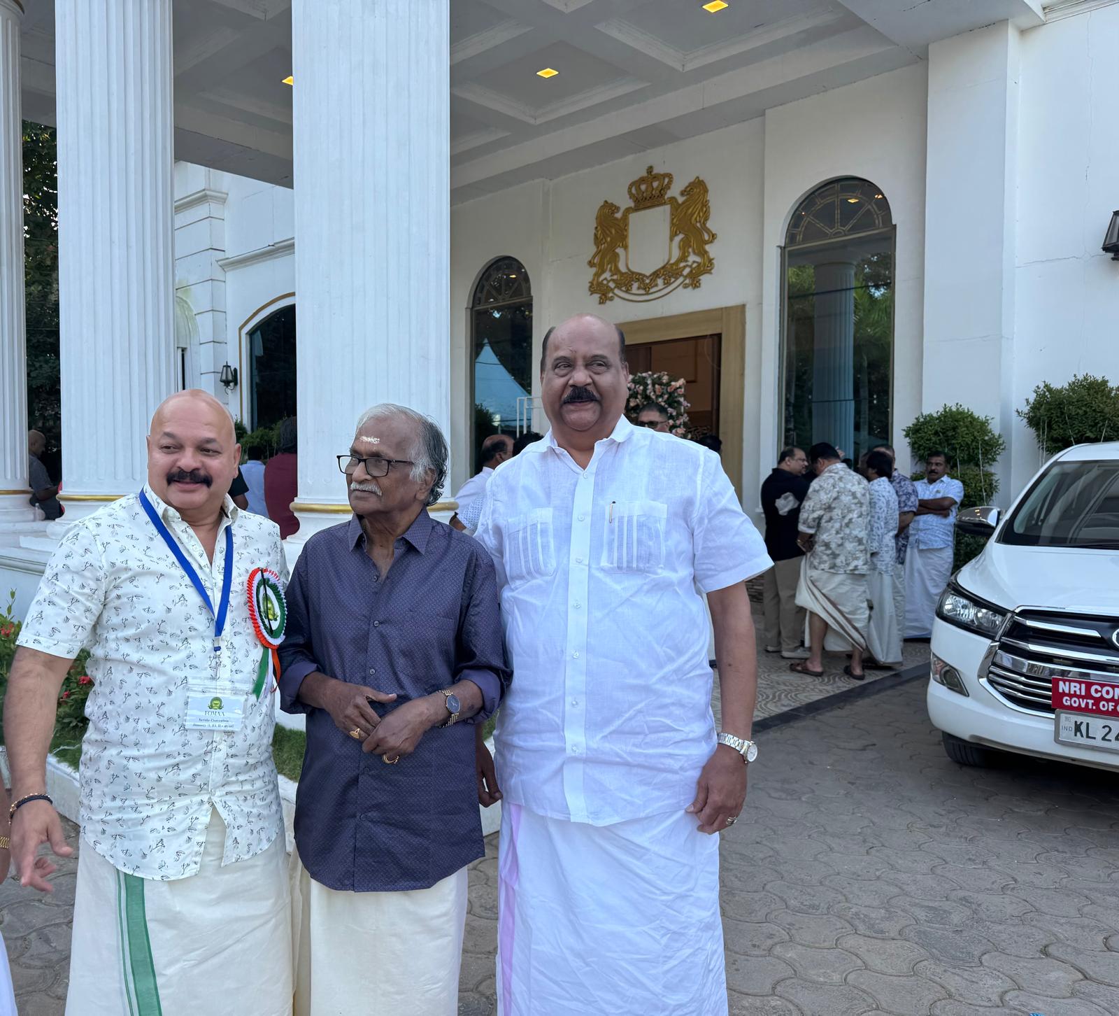 With political leaders