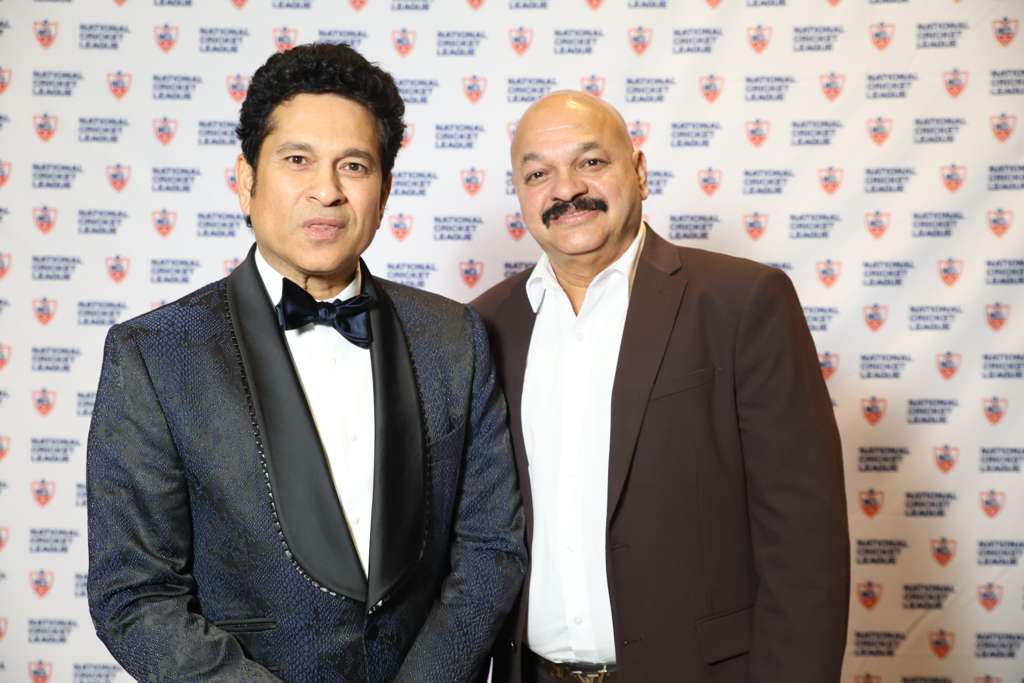 Samuel at NCL USA cricket event